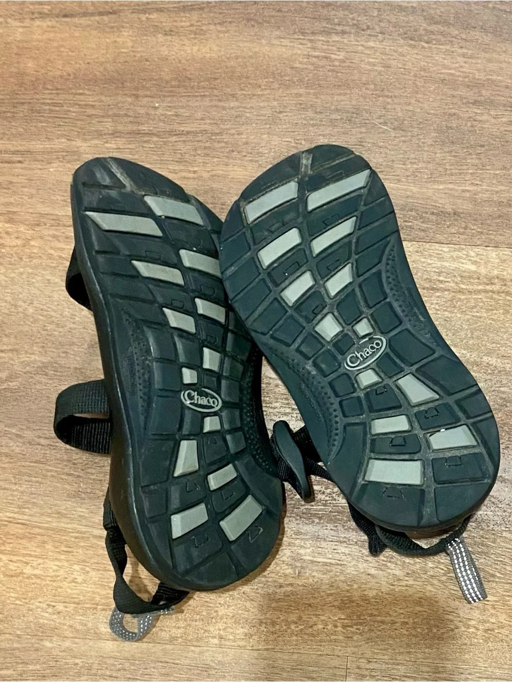 Chaco Black Kids' ZX1 Ecotread Sandal